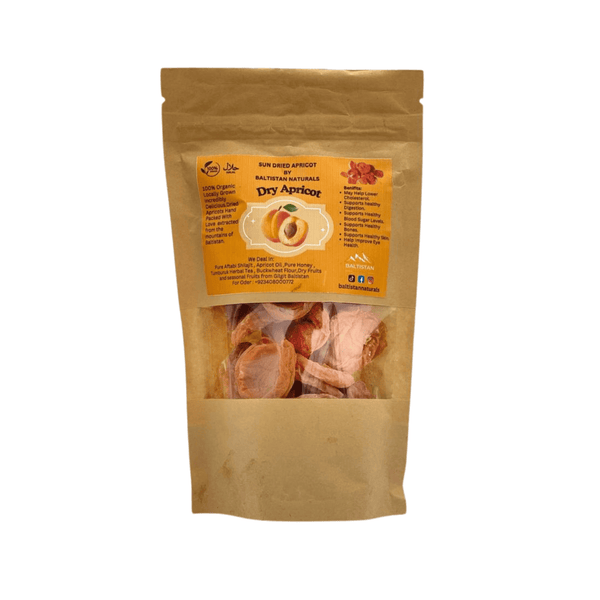 Organic Dry Apricots | Sun-Dried Baltistan Apricots | Premium Natural Dried Fruit