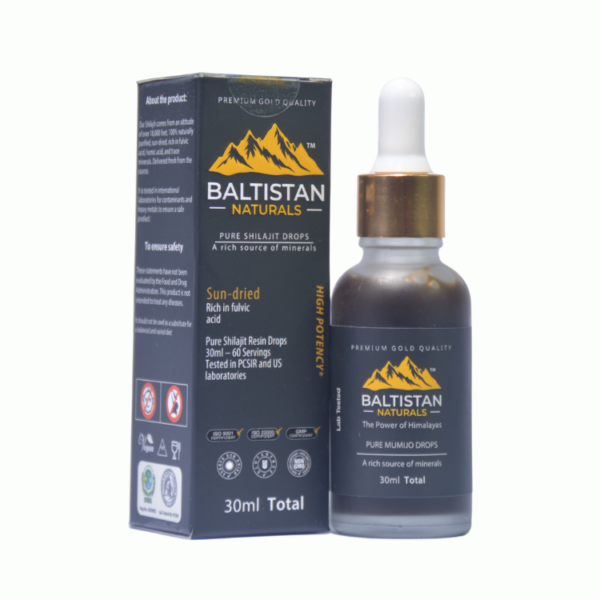 Himalayan Shilajit Drops – Baltistan Naturals (Liquid Extract)